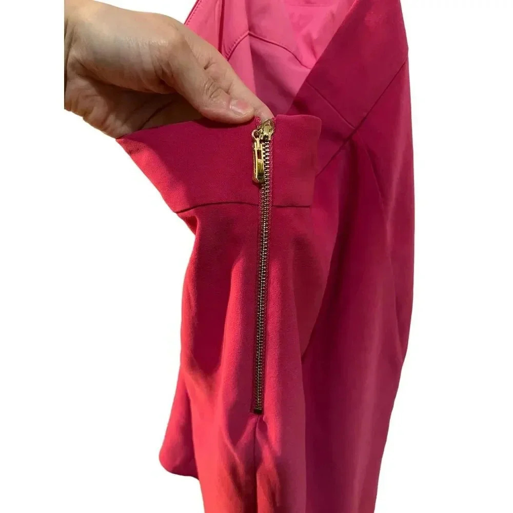 NBD x Naven Zola Dress Hibiscus Pink - Picture 4 of 6